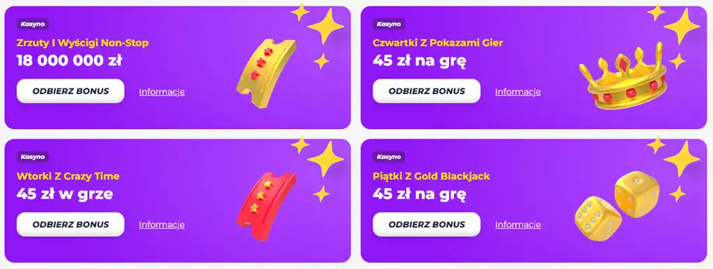 bonusy, promocje, kasyno greatwin