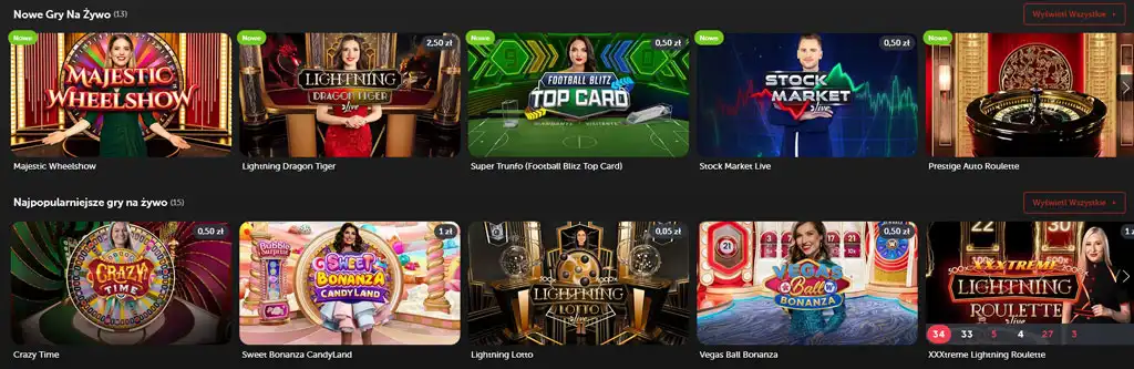 kasyna Betsafe live casino