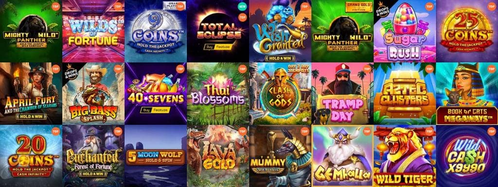 spinia casino games