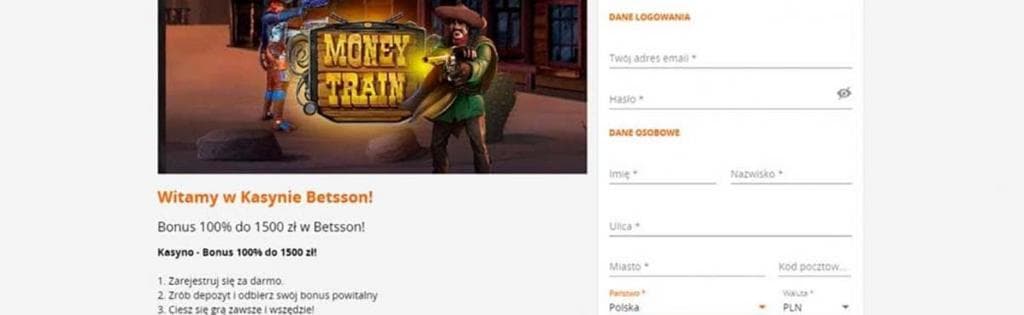 betsson casino, betsson rejestracja