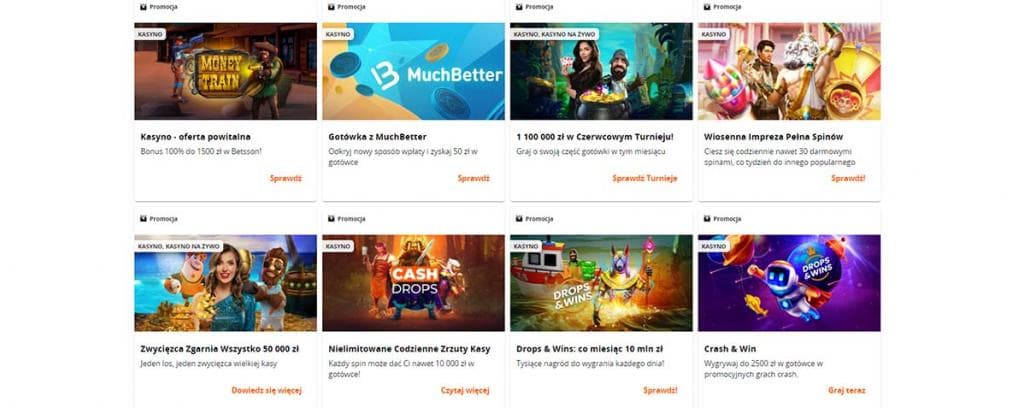 betsson kasyno promos