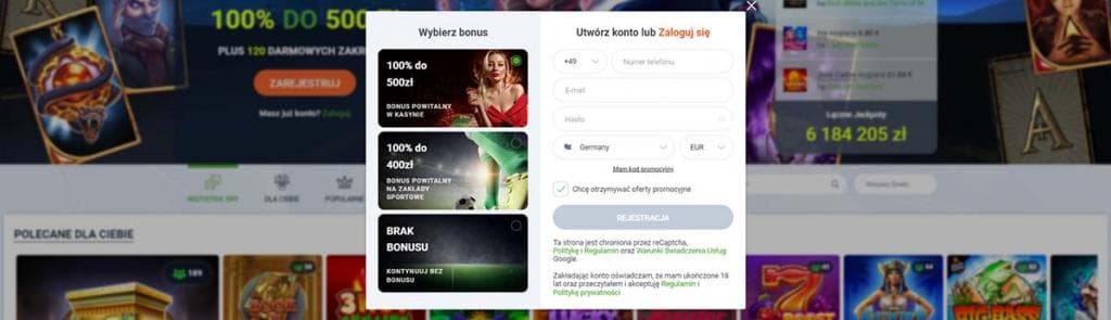 20bet kasyno rejestracja, bonusy, promocje