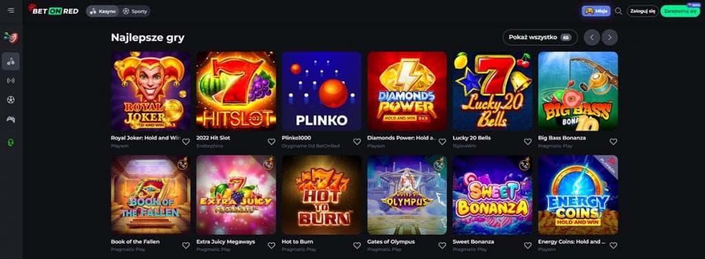 betonred kasyno slots, automaty online