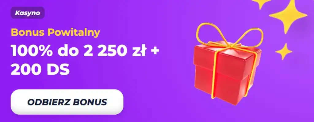 kasyno, bonus powitalny, odbrierz bonus