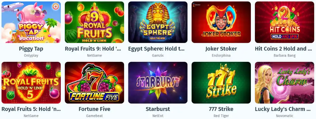 Automaty online, SpinCity casino, Kasyna Online