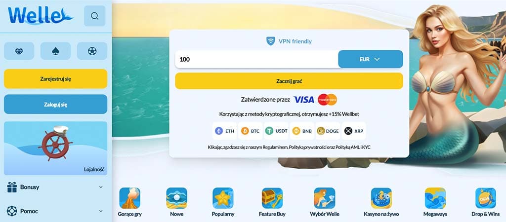 kasyno online, hazard, kasyno welle