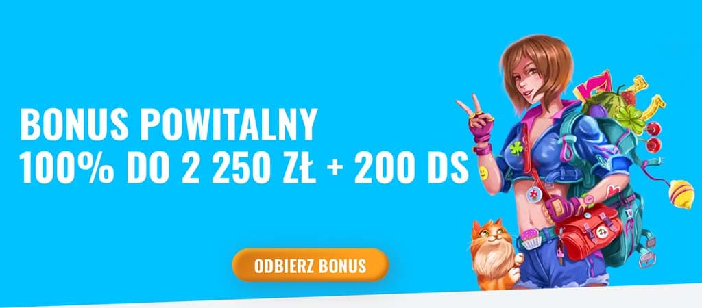 OhMySpins, kasyno, bonus powitalny, darmowe spiny, 100%, 2250 zł, 200 DS, promocja, graj, wygraj