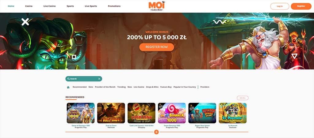 moi kasyno, strona internetowa, kasyno online