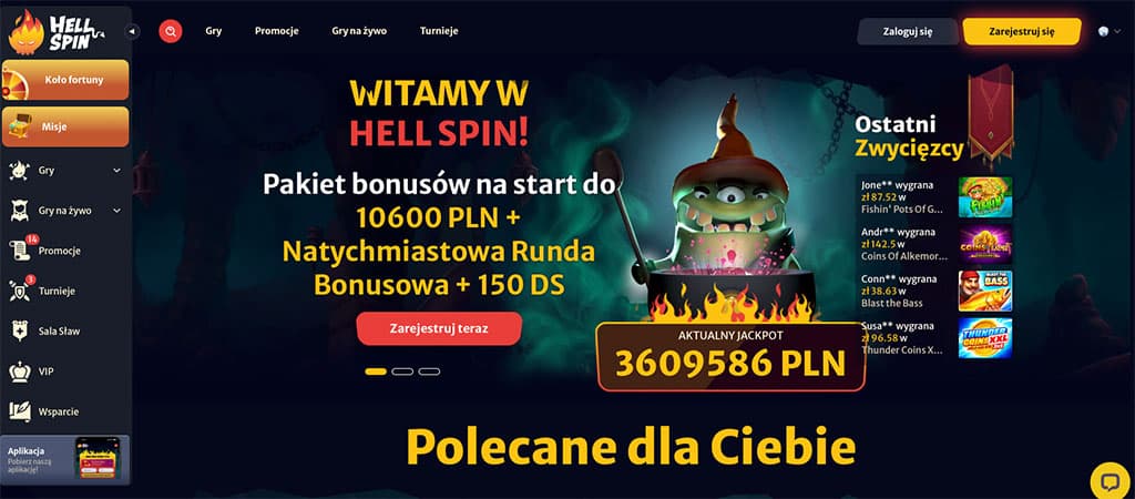 kasyna Polska i gry hazardowe dla polskich graczy