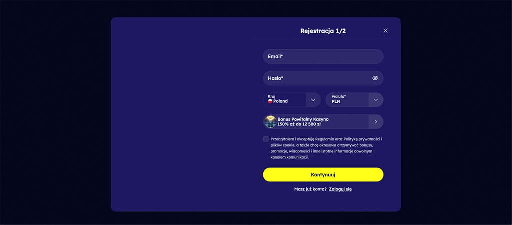 Proces Rejestracji Konta w Kasynie Online VegasNova