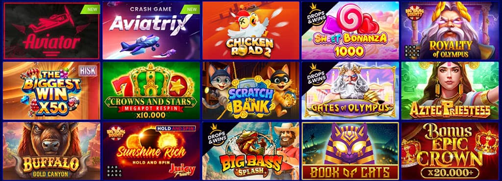 Sloty i automaty klasyczne, Casino Paripesa Live