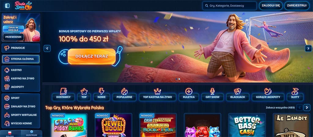 DudeSpin Casino, Odkrywamy Tajemnice Nowego Kasyno 2026