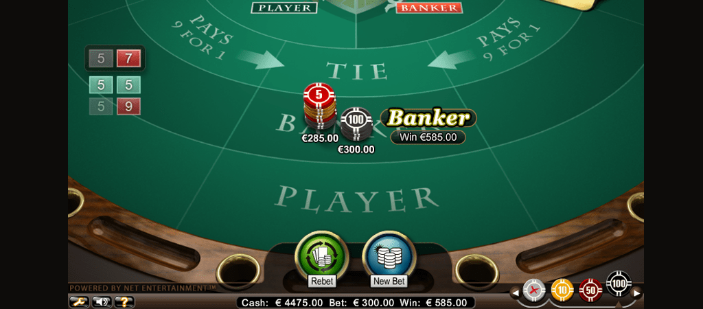 Baccarat pro, kasynach online, sloty